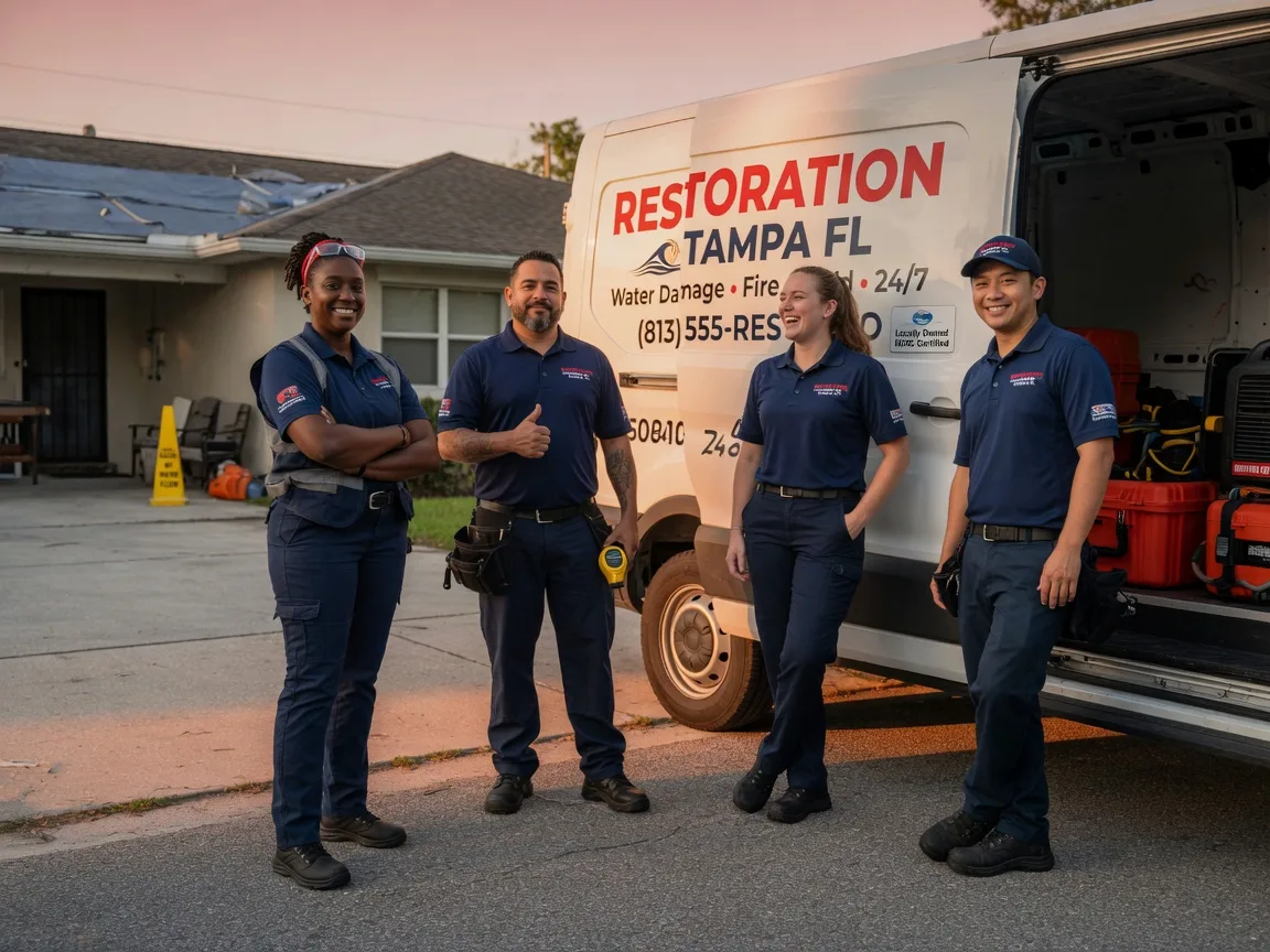 Water Damage Restoration company in Lehigh, OK
